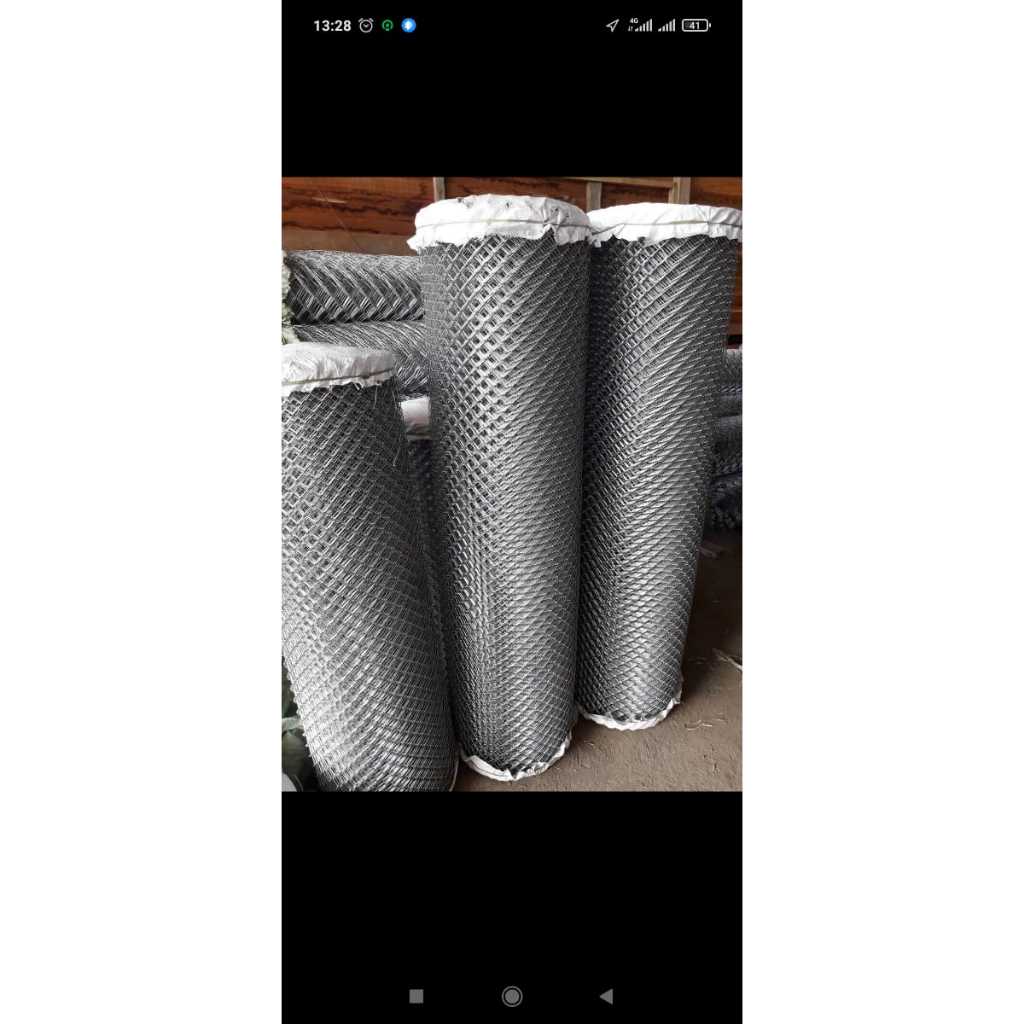 kawat harmonika 1,5 lubang 50. 1m x 40 m