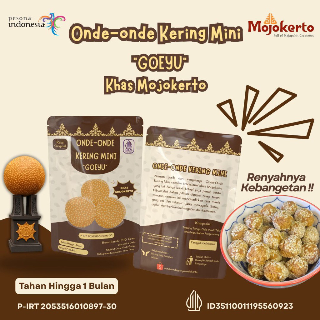 

Onde onde Kering Mini Mojokerto | Murah Gurih Renyah Enak