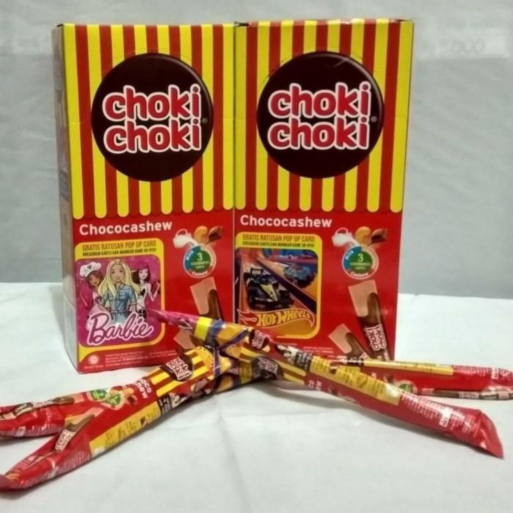 

CHOKI CHOKI CHOCOCASHEW (1 box isi 20pcs)