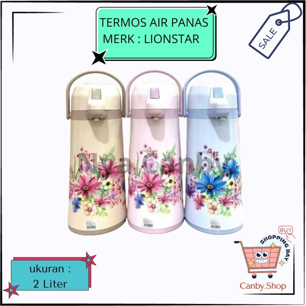 Lion Star -  Termos Air Panas / Termos Pompa / Termos Pencet LION STAR PAP 2500