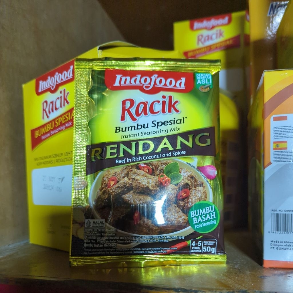 

racik bumbu cair rendang, soto