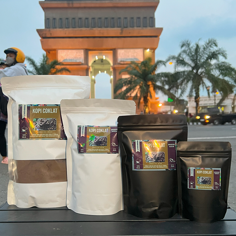 

Bubuk Kopi Coklat Kemasan 100gr - 1KG Rasa Nikmat Spesial KOPI_TURBO