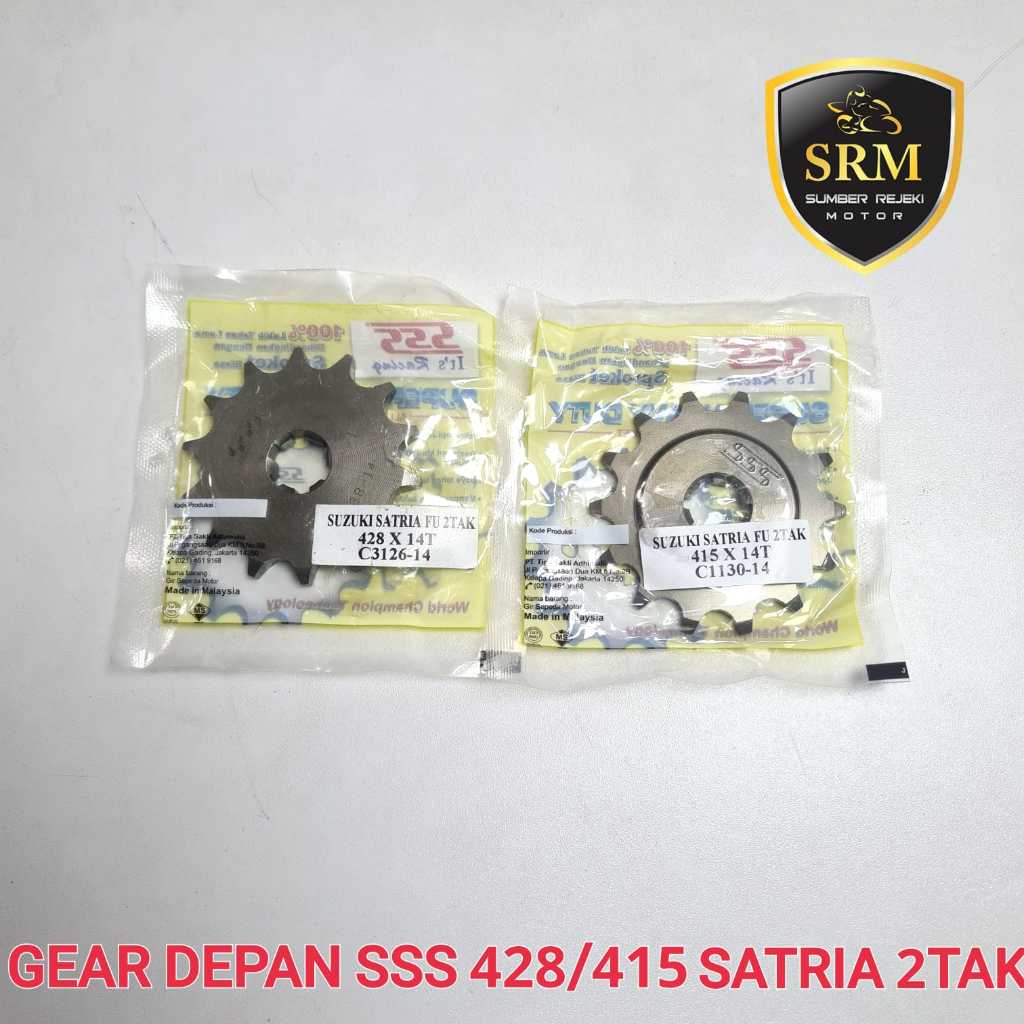 Gear Depan SSS 428/415 SATRIA 2TAK