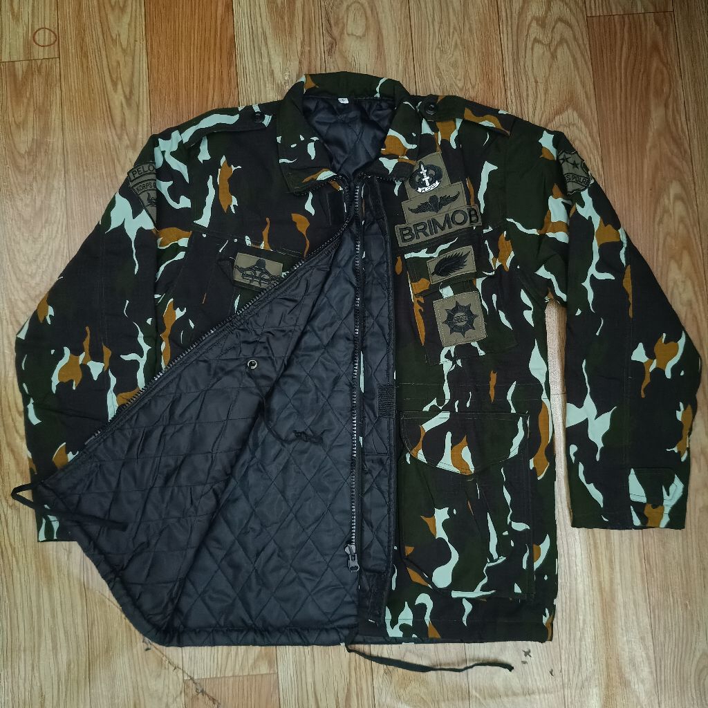 Jaket Loreng Brimob Premium / Jaket Loreng Brimob / Jaket Brimob