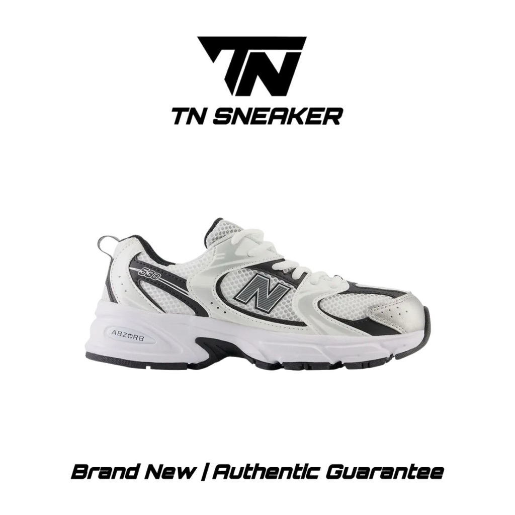 New Balance 530 Black White Silver