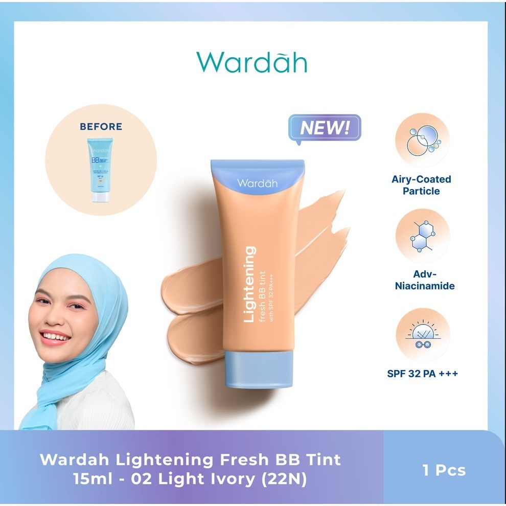 Wardah Lightening BB Cream 15 Ml Original