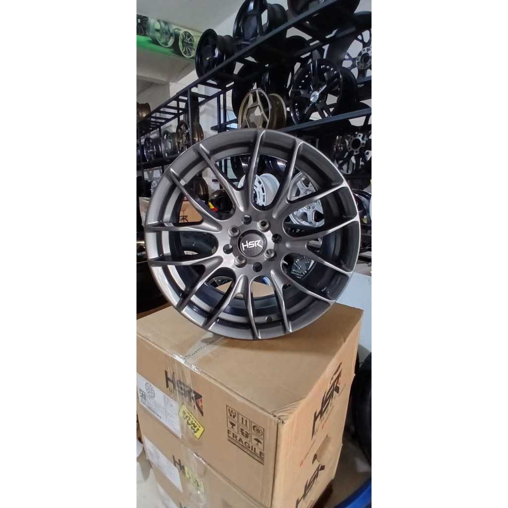 Velg mobil civic,avanza,vios,yaris, ring 17 hsr oster warna gun met