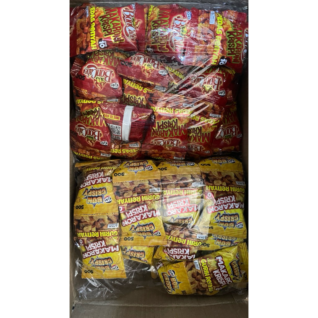 

Makaroni Bon Cabe 7Gr / 1 Pak / 6 Renceng / 60 pcs