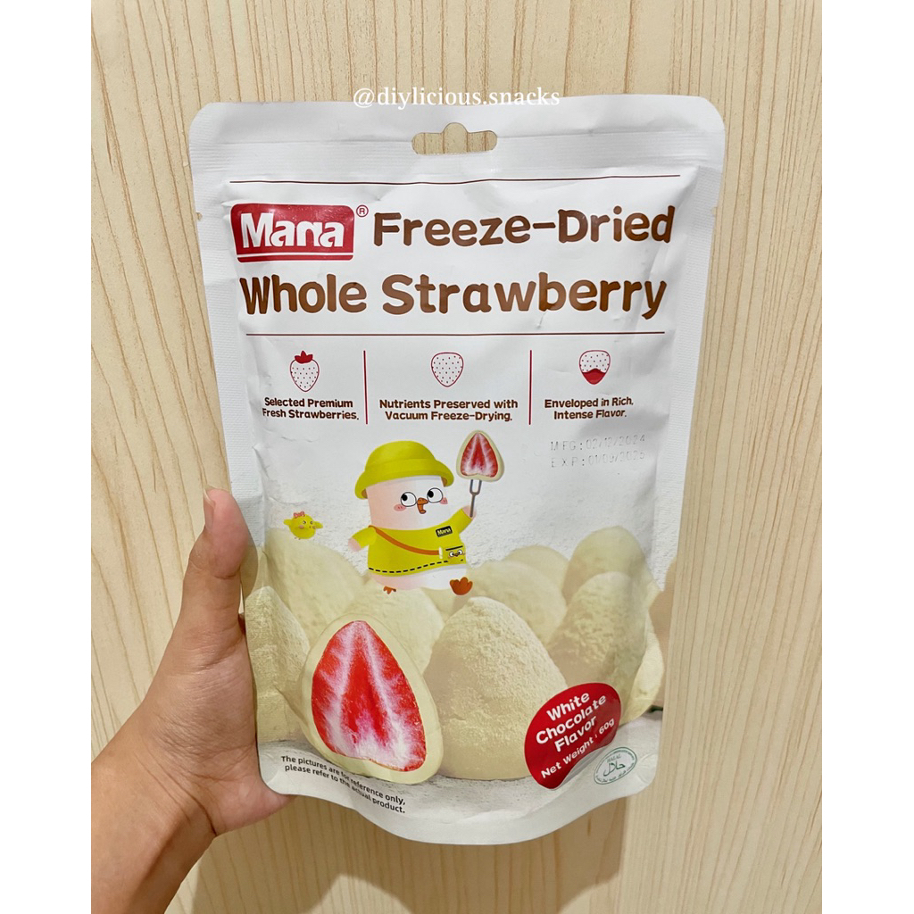 

Mana Freeze-Dried Whole Strawberry (ecer)