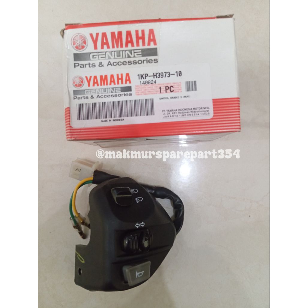 holder kiri tombol lampu kiri original yamaha Mio j