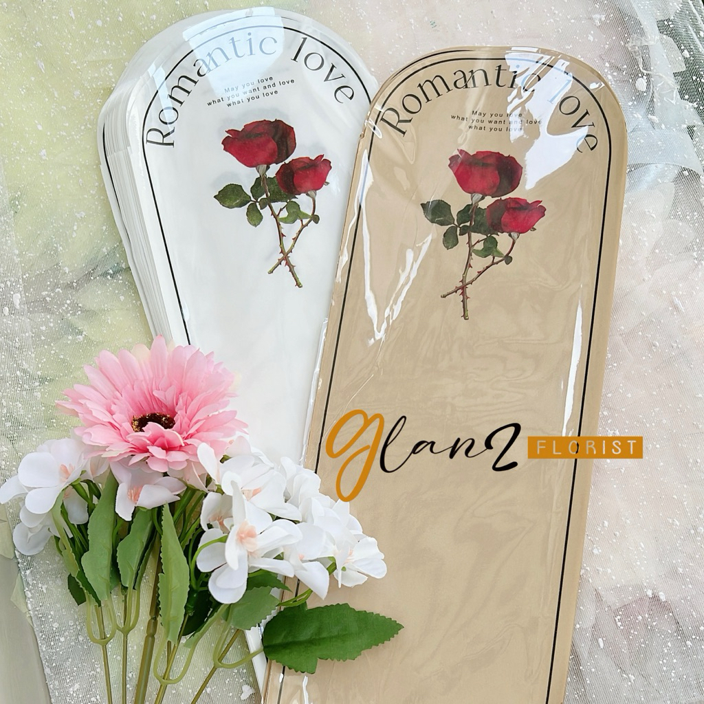 

PLASTIK SINGLE FLOWER OVAL ROMANTIC LOVE