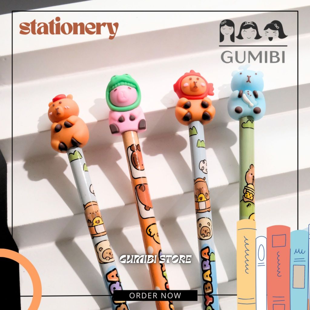 

PENSIL KAYU CAPYBARA KAPIBARA HARGA SATUAN PENSIL KAYU BONEKA CAPYBARA CAPPYBARA TERMURAH