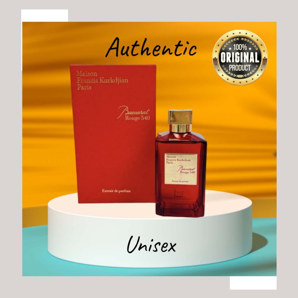 Perfume MAISON FRANCIS KURKDJIAN MFK BACCARAT ROUGE 540 EXTRAIT EDP 200ML Original 100%