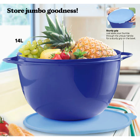 TUPPERWARE Malaysia  Mangkok Besar That Bowl 14 L Ungu