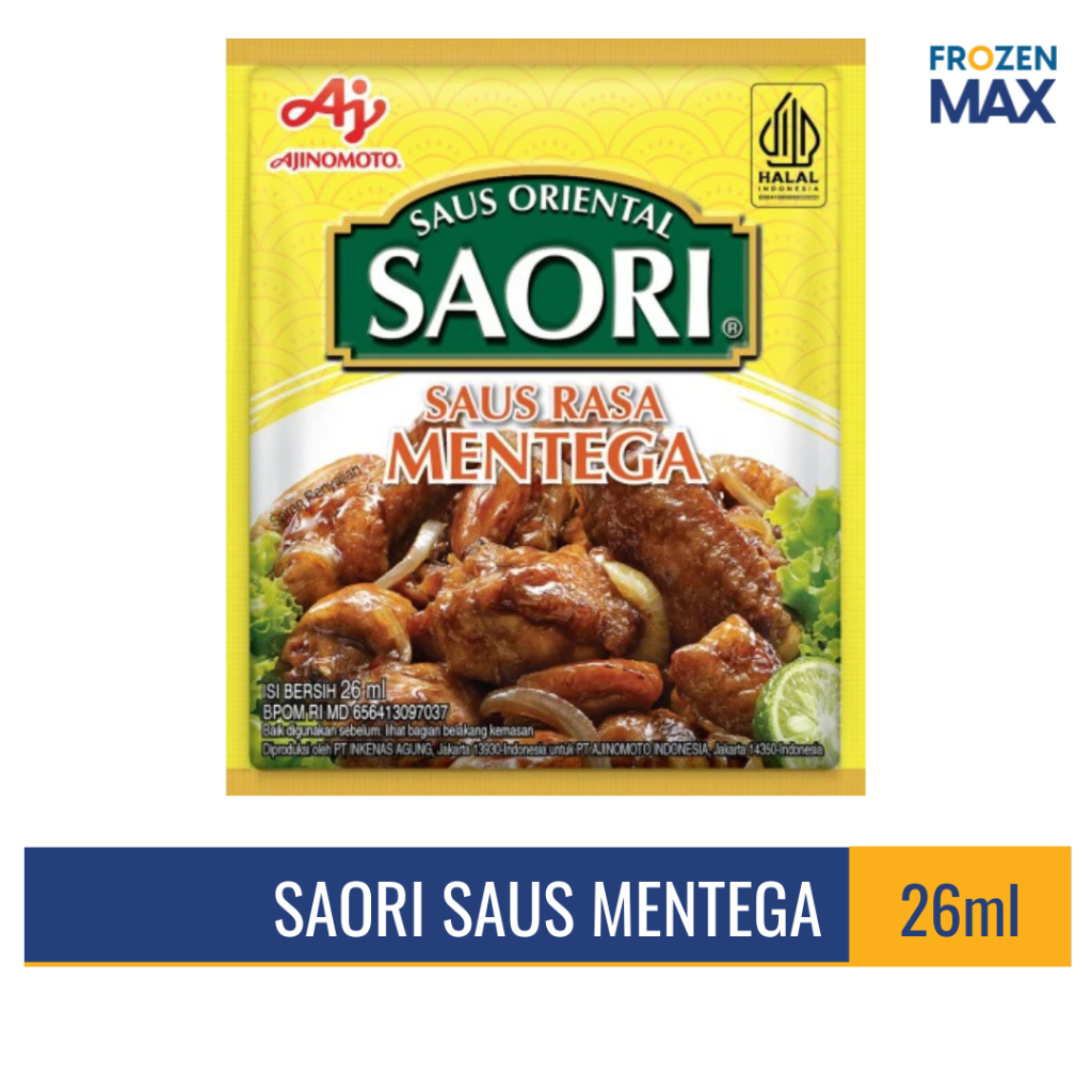 

Saori Saus Mentega | Saori Saus Mentega Sachet | Saus Ayam Goreng Mentega
