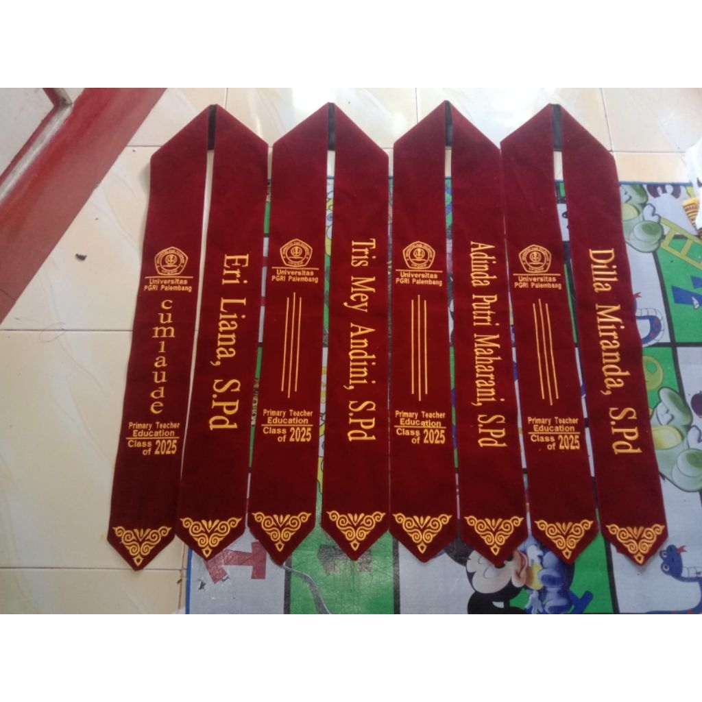Selempang Wisuda Custom