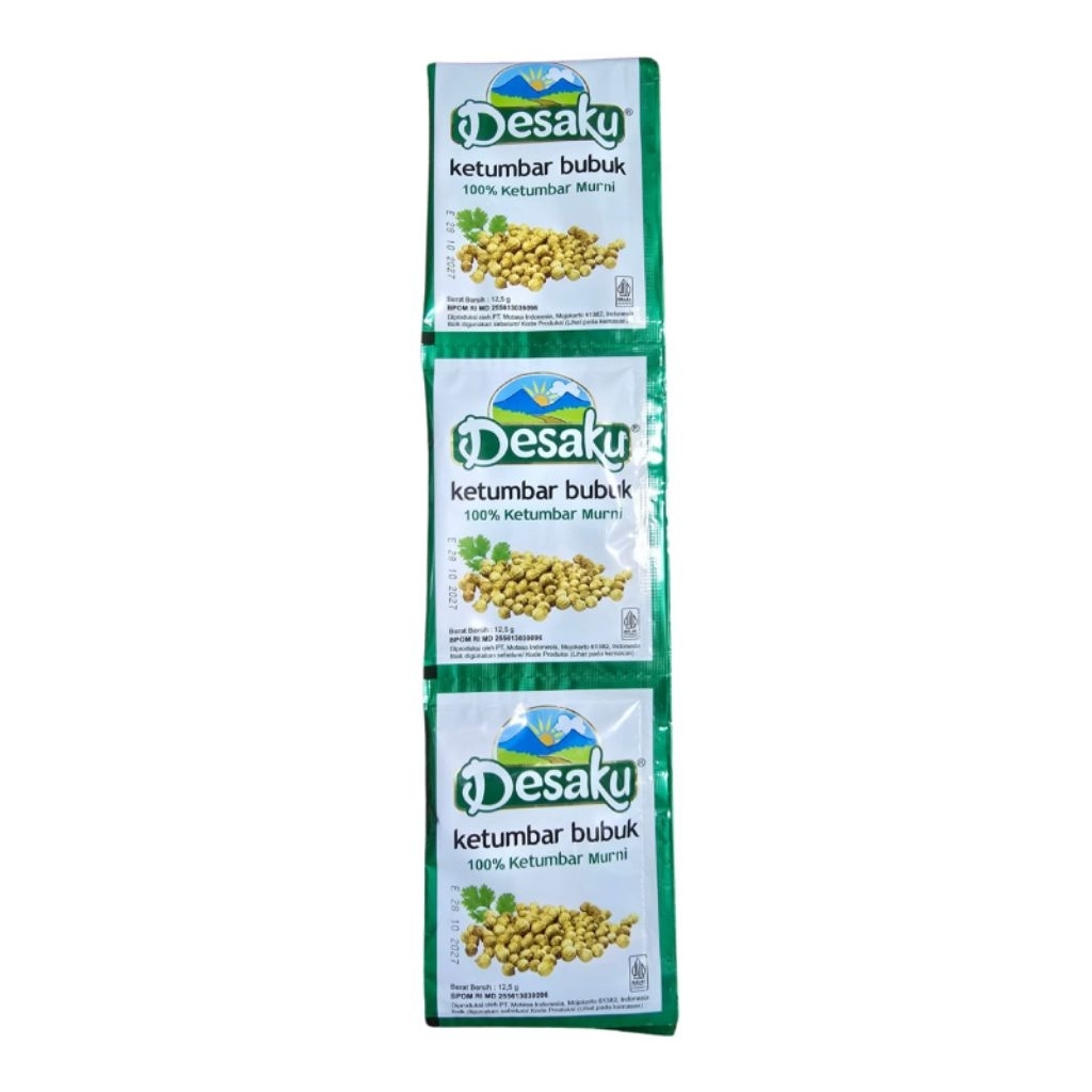 

DESAKU KETUMBAR BUBUK INSTANT 1 rtg isi 12pcs || @12,5gr
