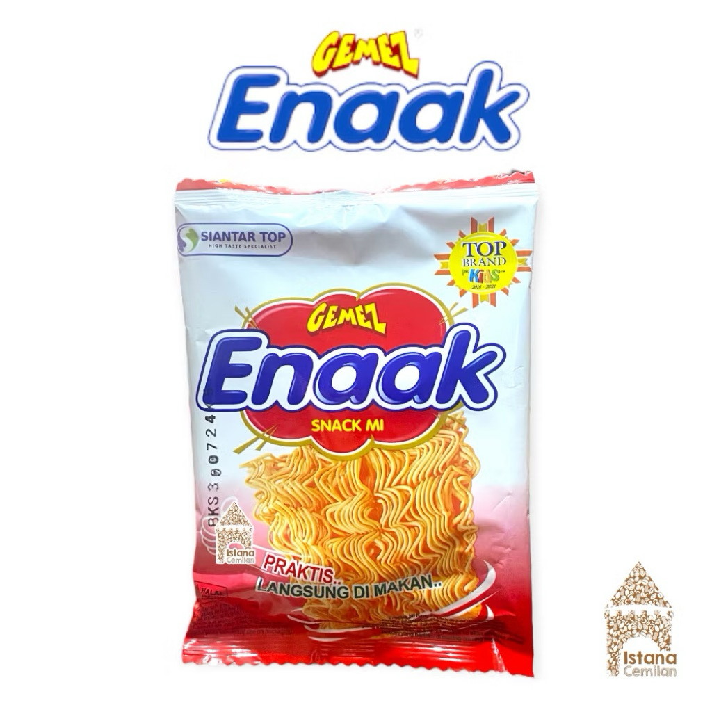 

Mie Gemez Enaak Cemilan Siap Saji Langsung Makan Snack Anak [22gr]