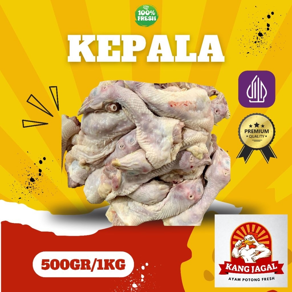 

Kang_Jagal KEPALA AYAM FRESH 500Gr/1Kg