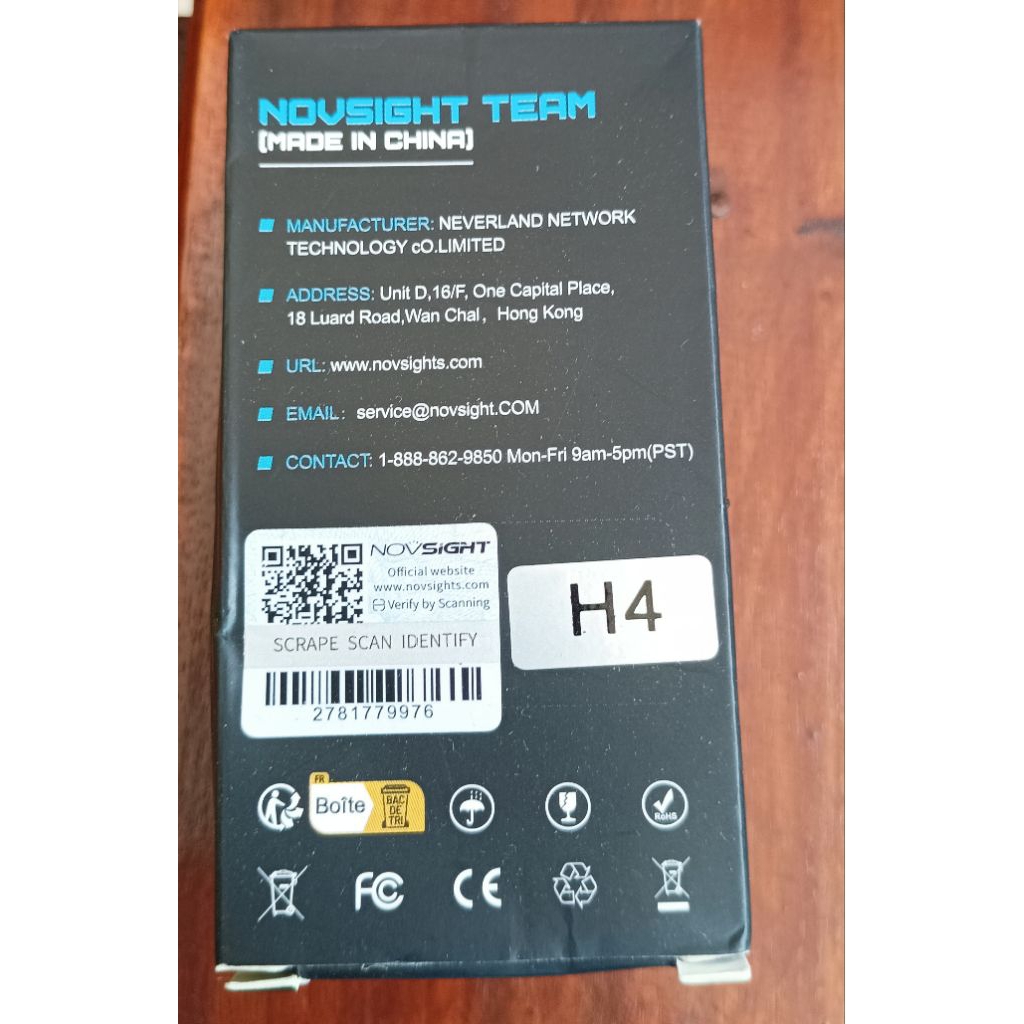 Lampu Motor H4 LED Novsight