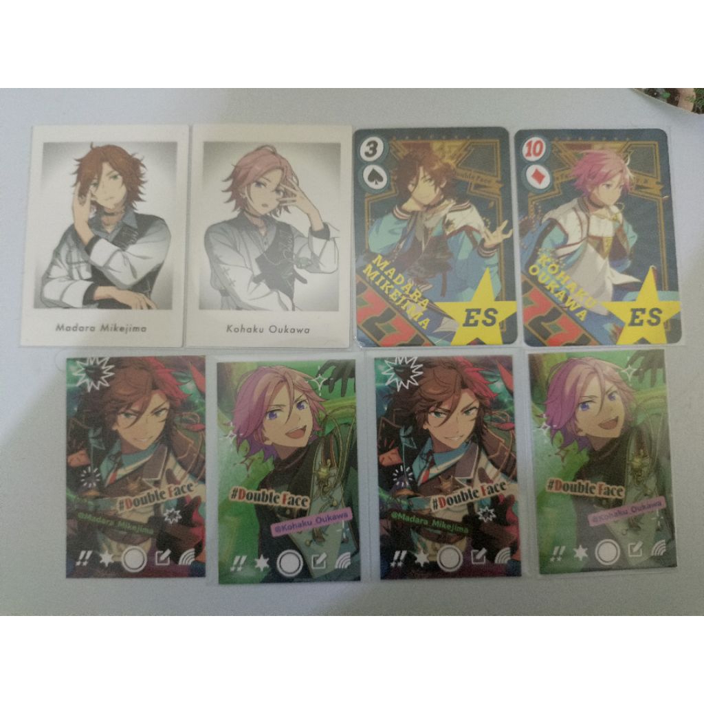 enstars ensemble stars pashakore pasha pashots double face crazy:b MaM pasha cover song poker card a