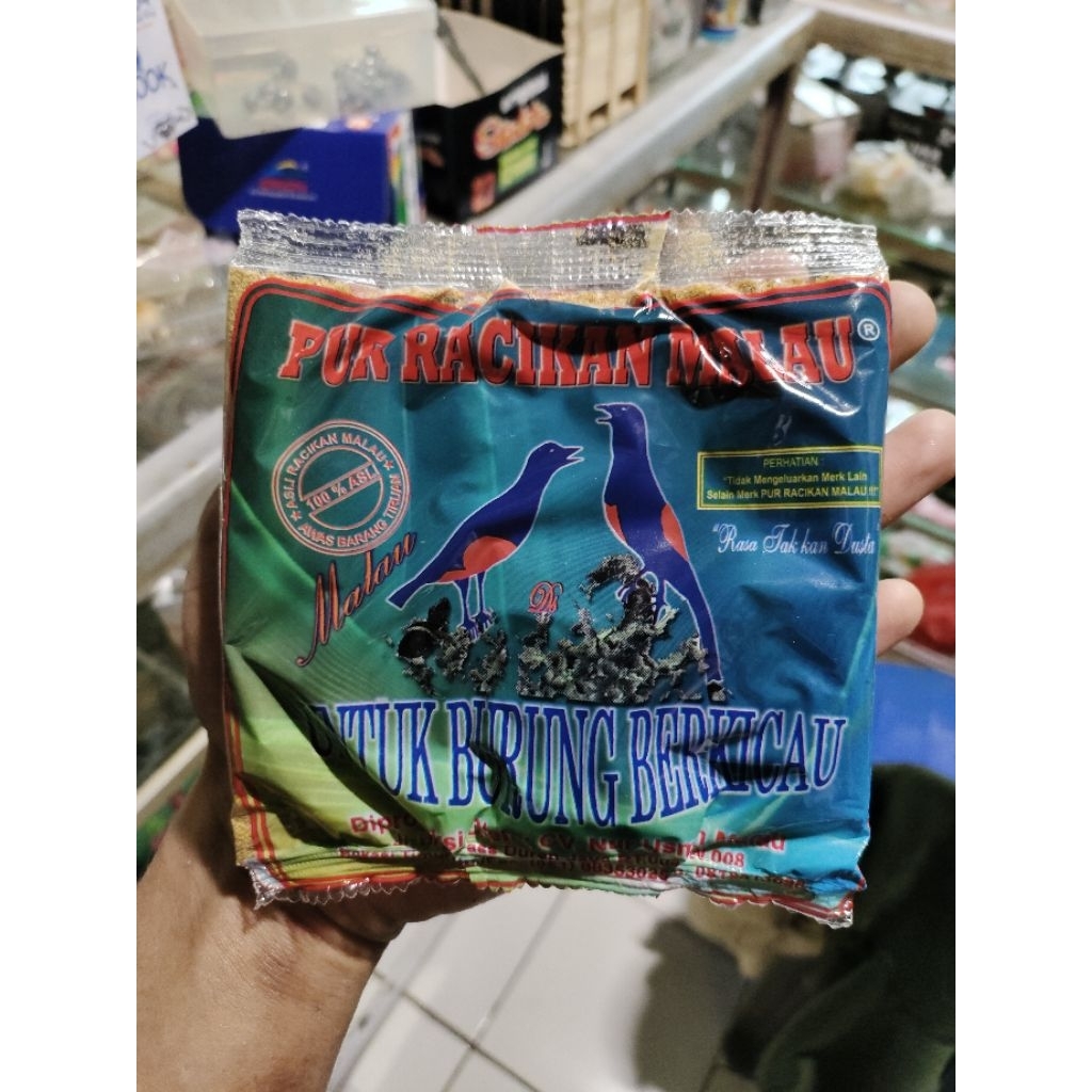 PUR RACIKAN MALAU HALUS PAKAN BURUNG MURAI KACER PUR RACIKAN MALAU
