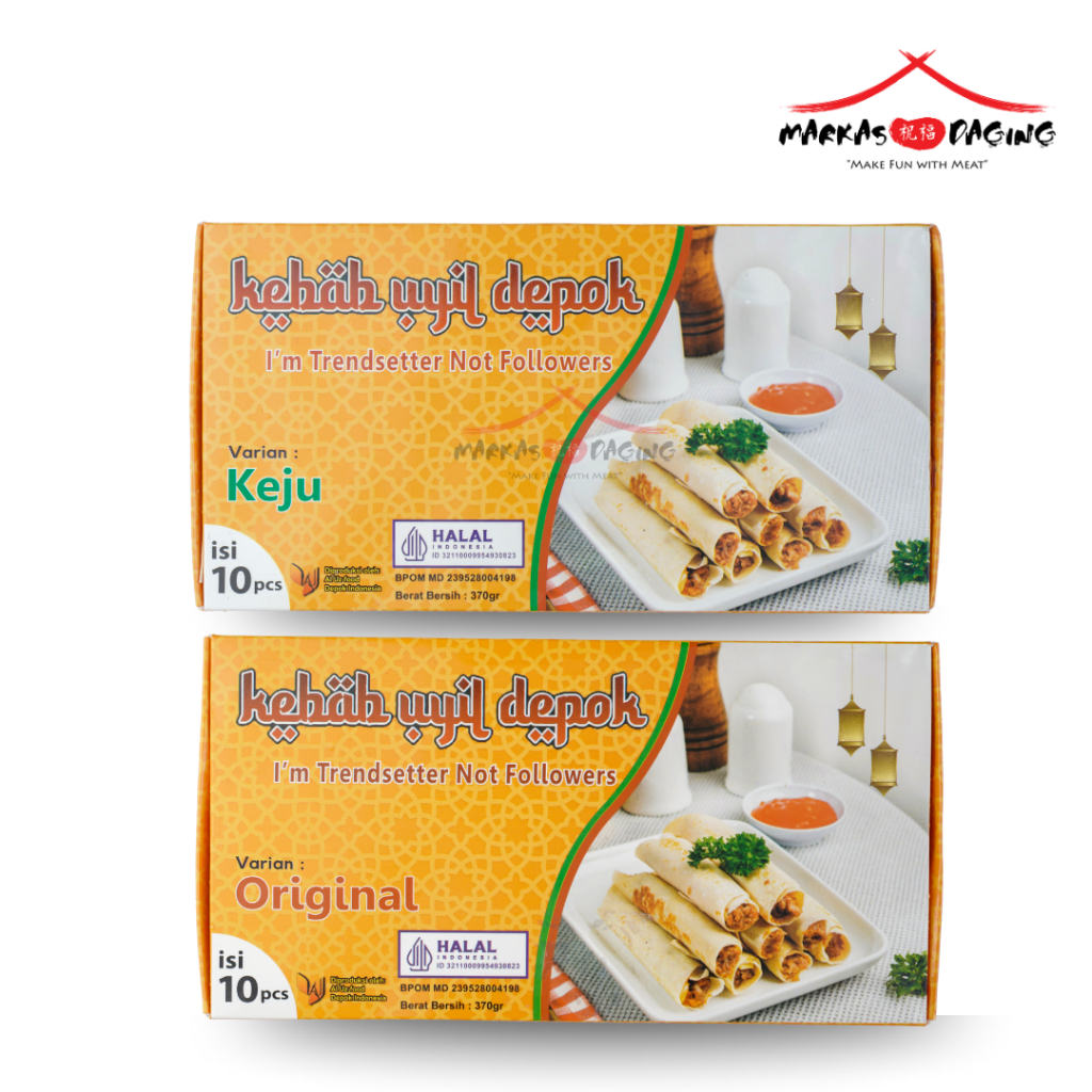 

Kebab Original 10 PCS - KEBAB UNYIL DEPOK - Markasdaging