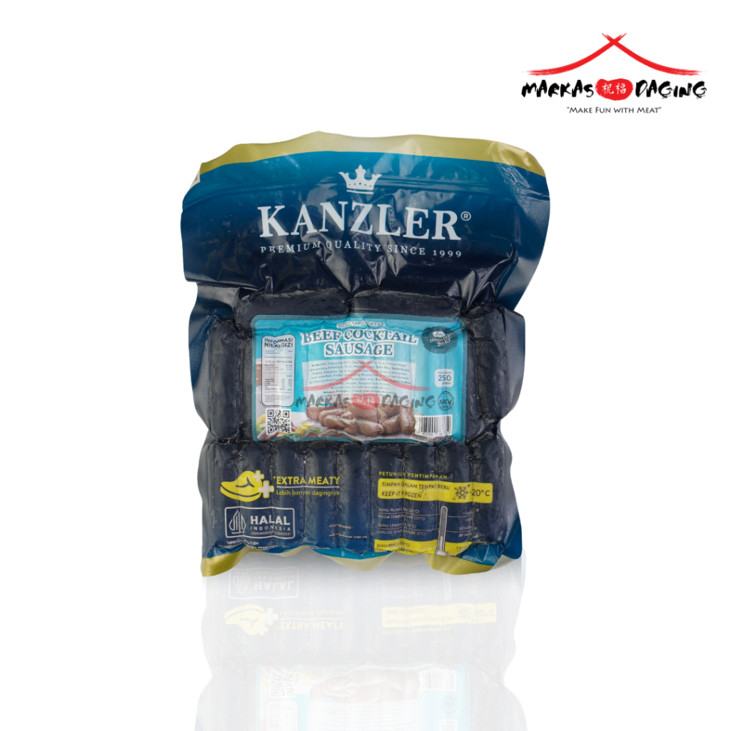 

250 gr KANZLER BEEF COCKTAIL - Markasdaging