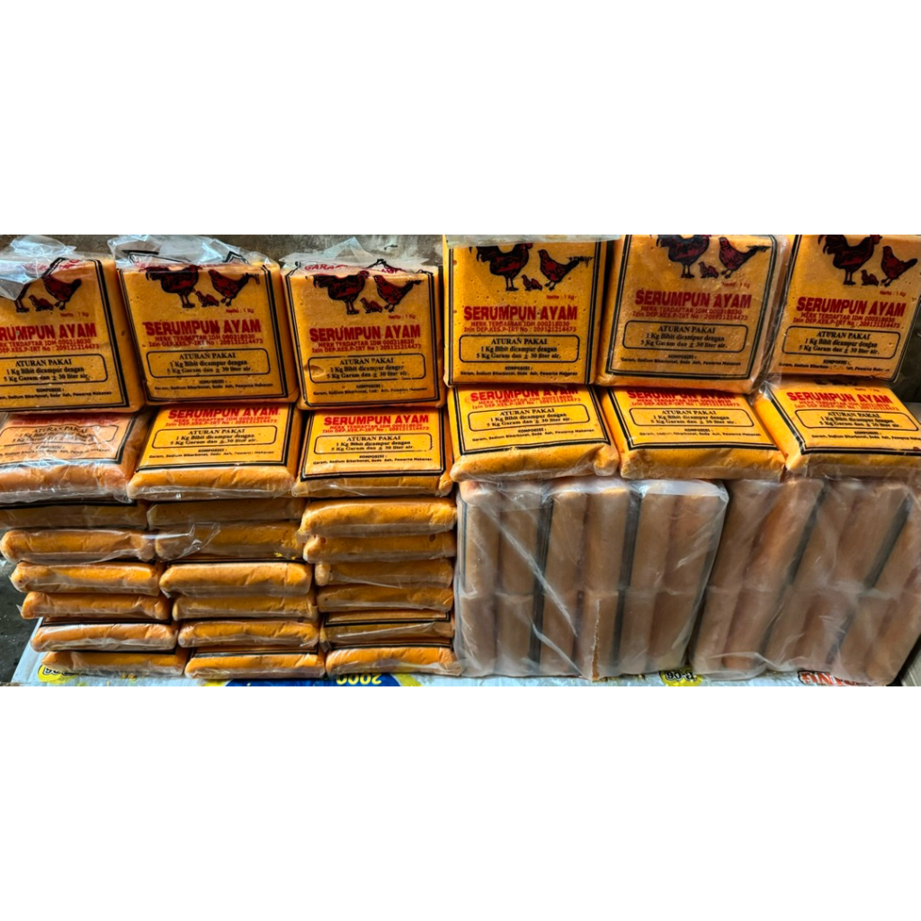 

Garam Bleng / Bleng / Blenk / Garam pengembang cap Serumpun Ayam