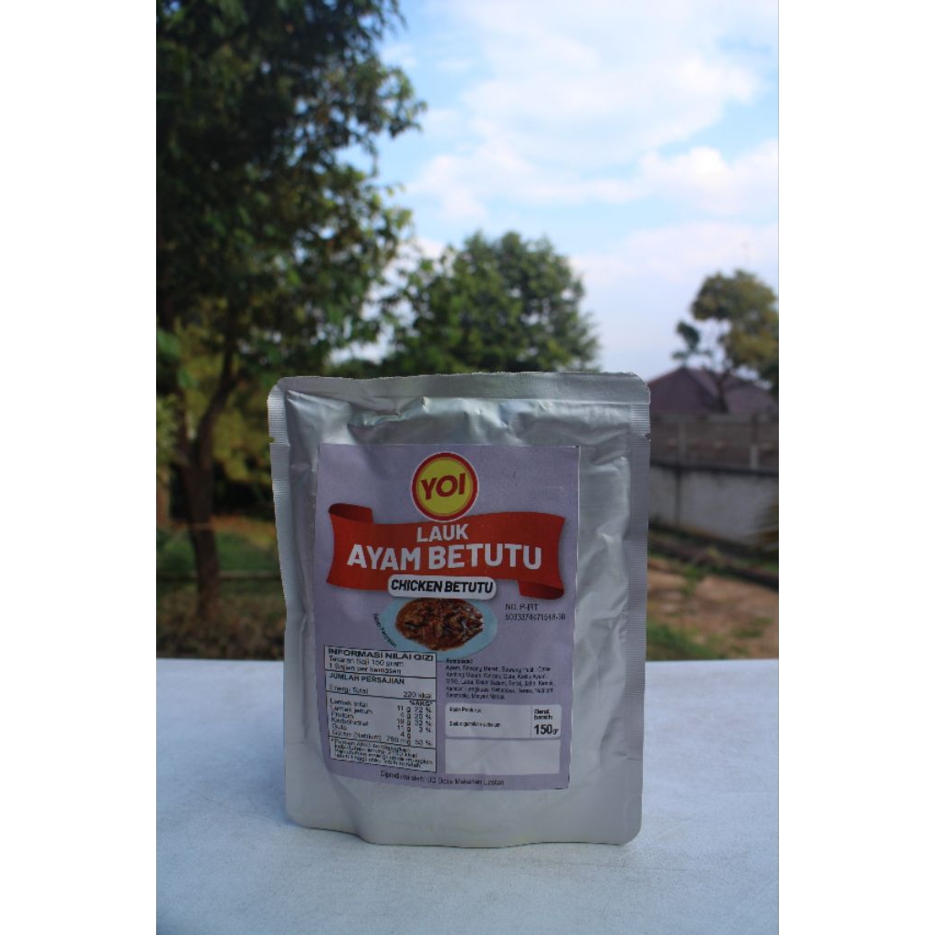 

Lauk Ayam Betutu YOI 150 gr