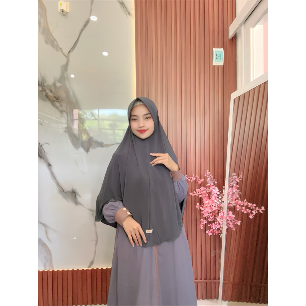HIJAB KHIMAR SYAR'I JUMBO I KHIMAR HIJAB BY NAYARA SCRAFT I PADTEBAL PREMIUM