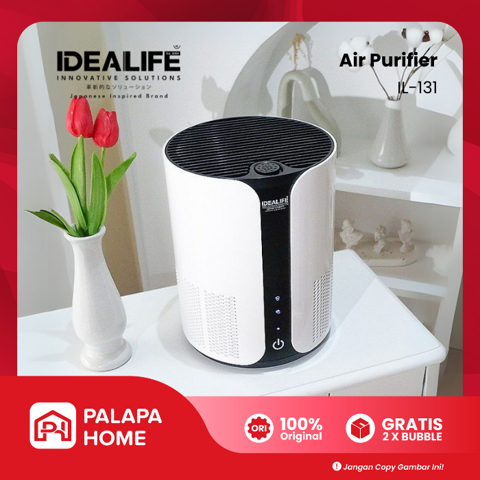 Idealife Air Purifier Hepa Filter IL-131 | Mesin Pembersih Udara Ruangan Aromaterapi Low Watt