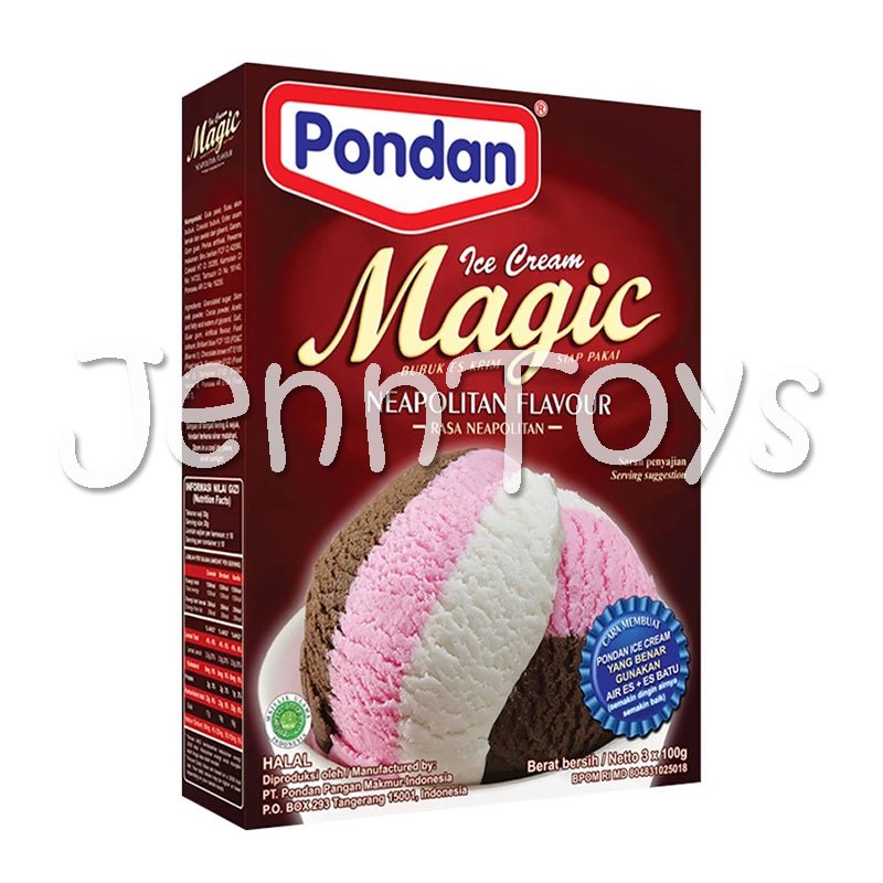 

JennToys - Pondan Ice Cream MIX Neapolitan 300g