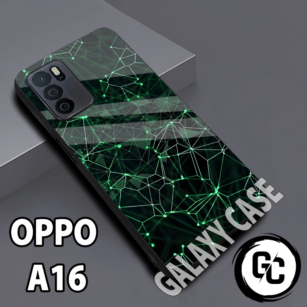 Softcase glossy OPPO A16/case OPPO A16 Abstrak/case OPPO A16 glitter/casing OPPO A16