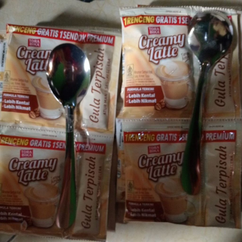 

torabika creamy latte renceng 10pcs exp 2026