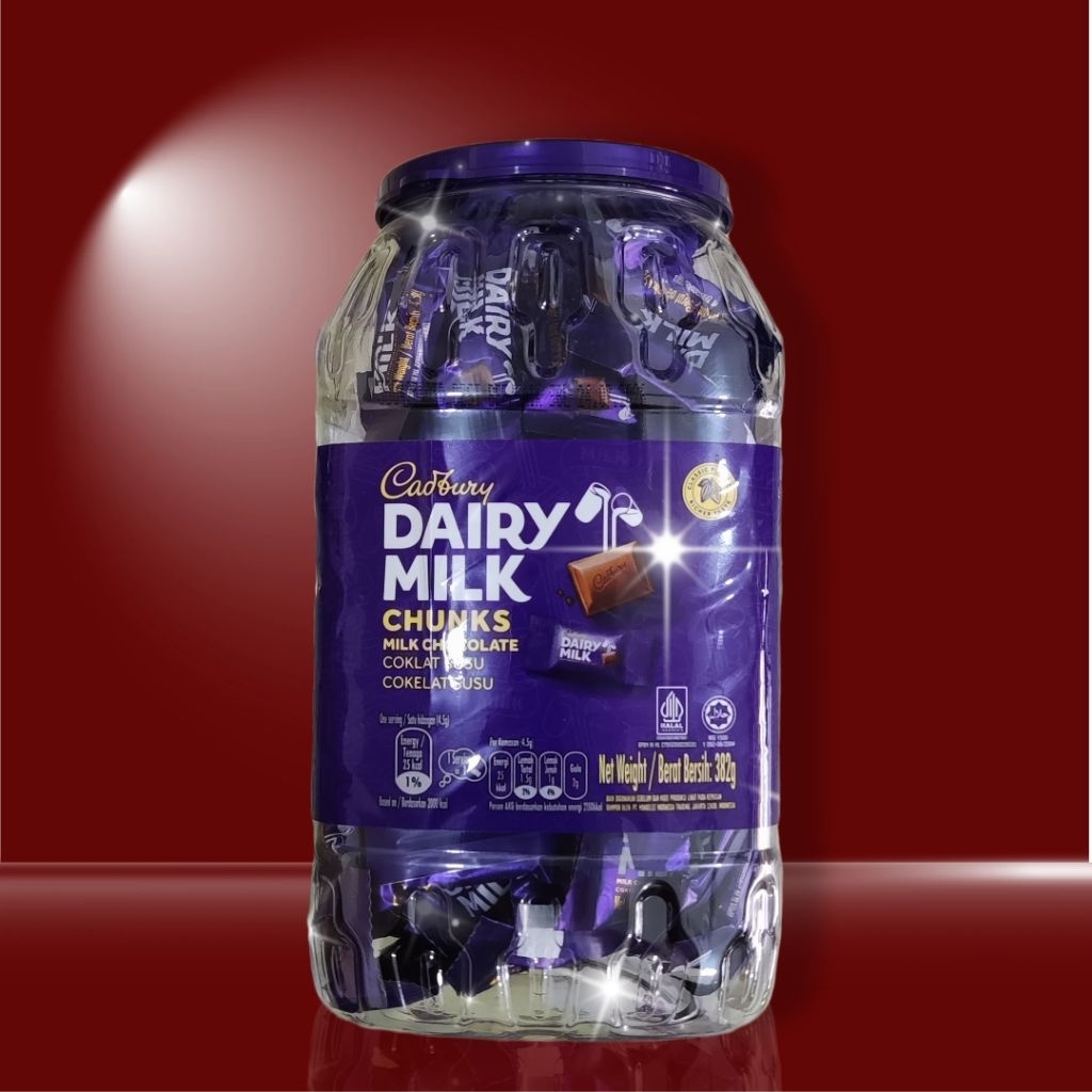 

Cadbury Dairy Milk Mini Chocolate Toples 382g EXP 07/2026