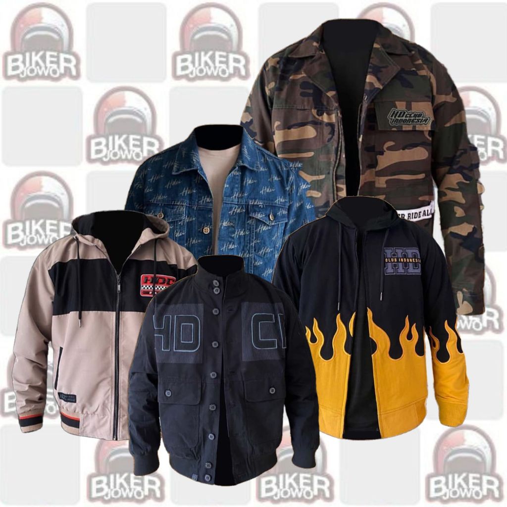 HDCI Merchandise Jaket Touring - Harley Davidson Jacket