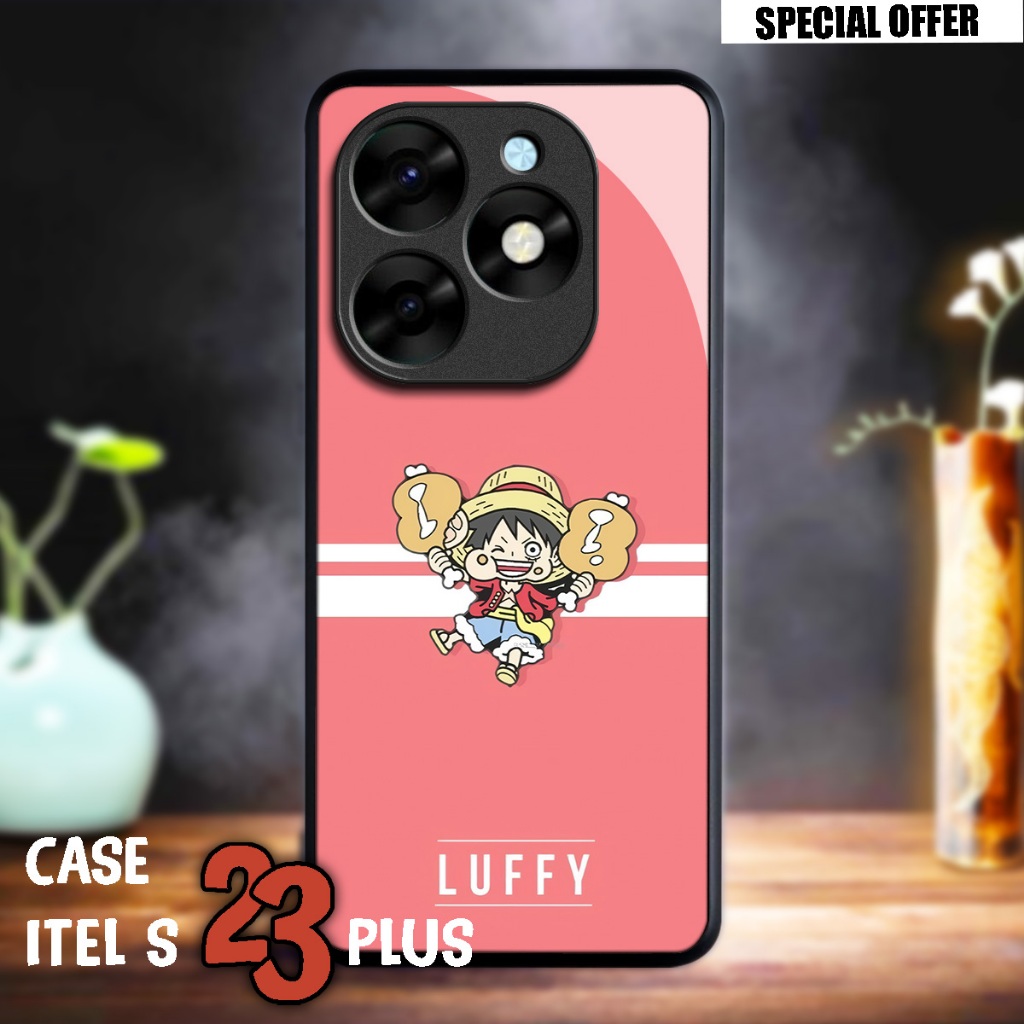 Bonanza - Case Itel S23 Plus   - Case Custom - Kesing Hp Itel S23 Plus Terlaris - Fashion Kesing - B