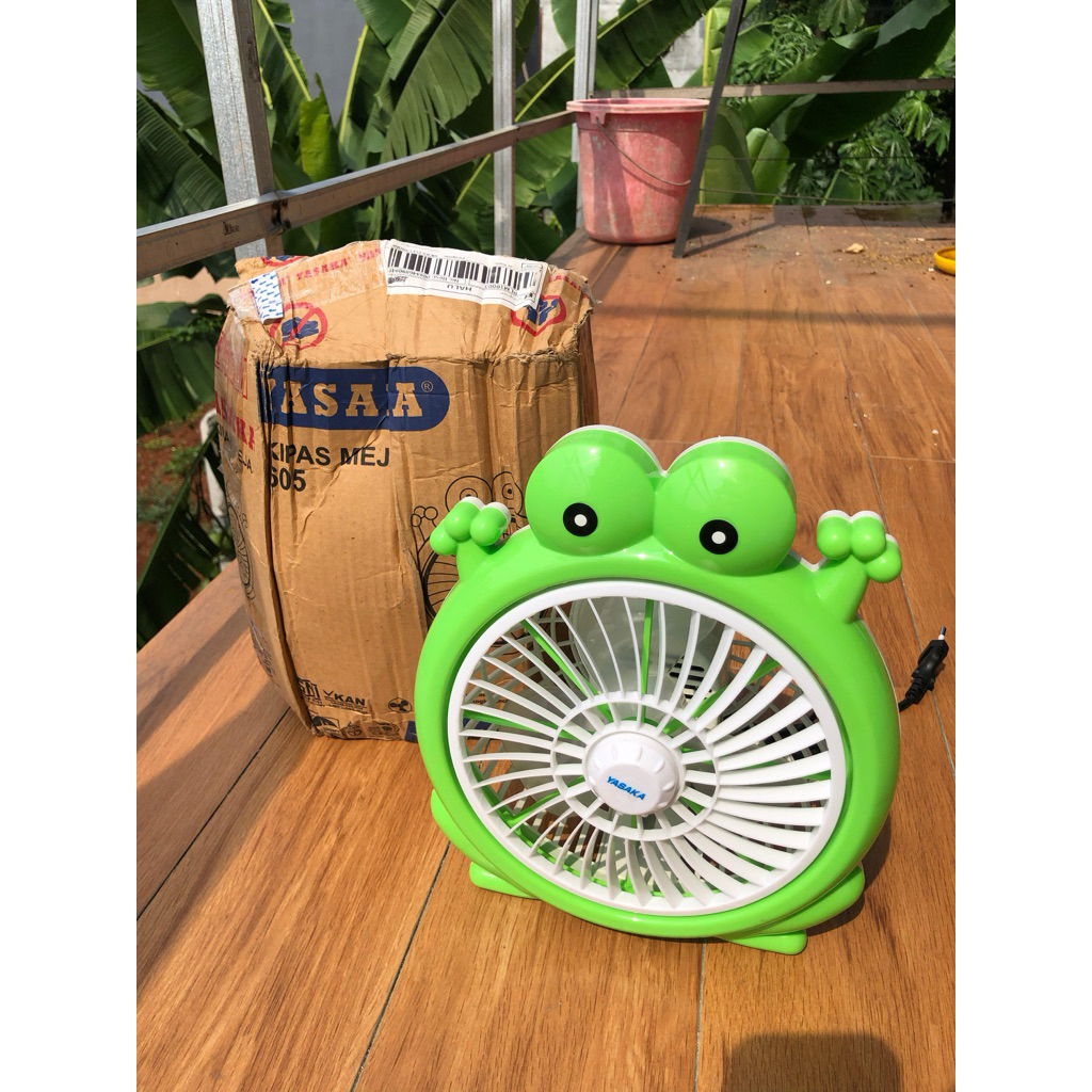 Yasaka Kipas Angin Karakter Keroppi - Kipas Angin Meja