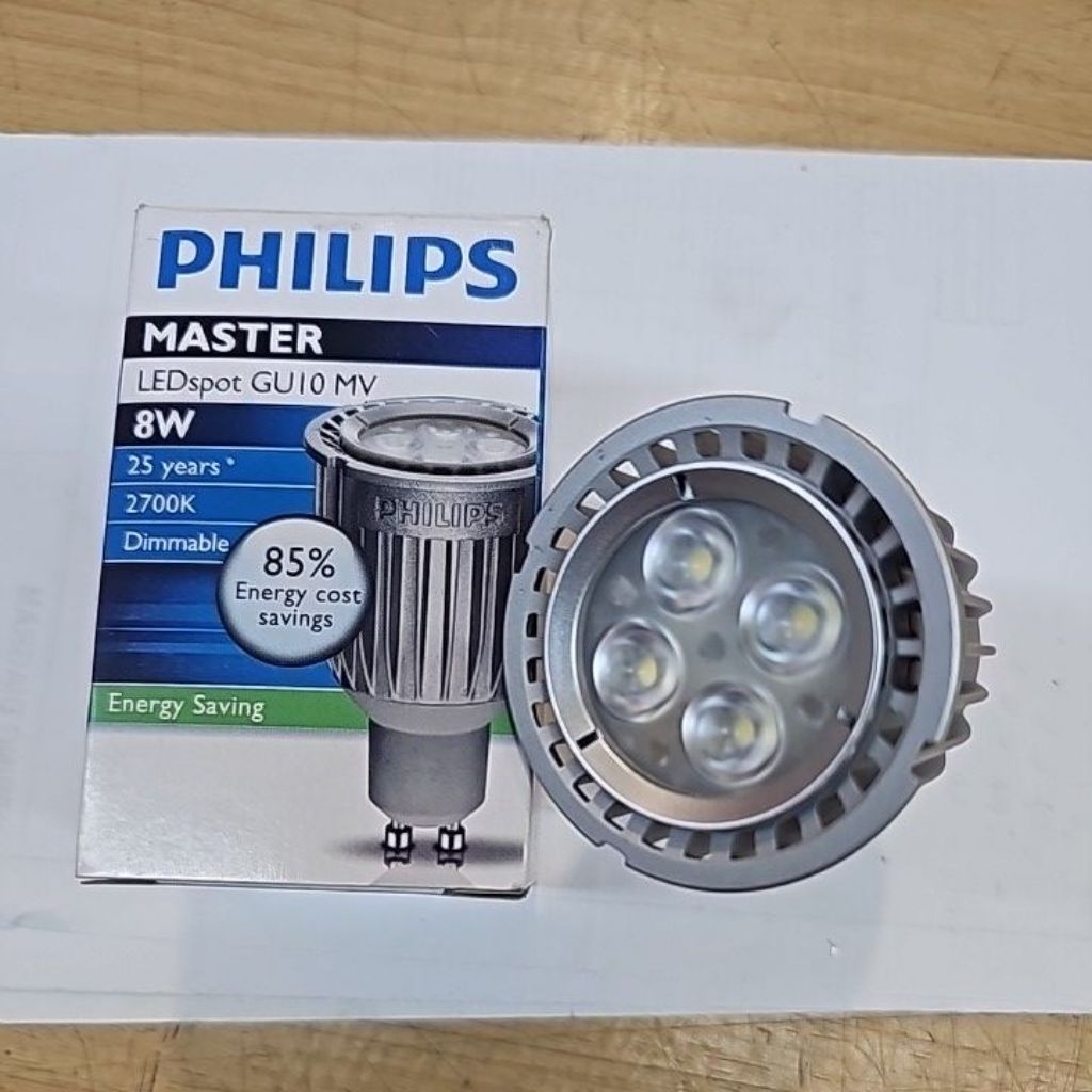 philips master ledspot 8W GU10 2700K 220-240V