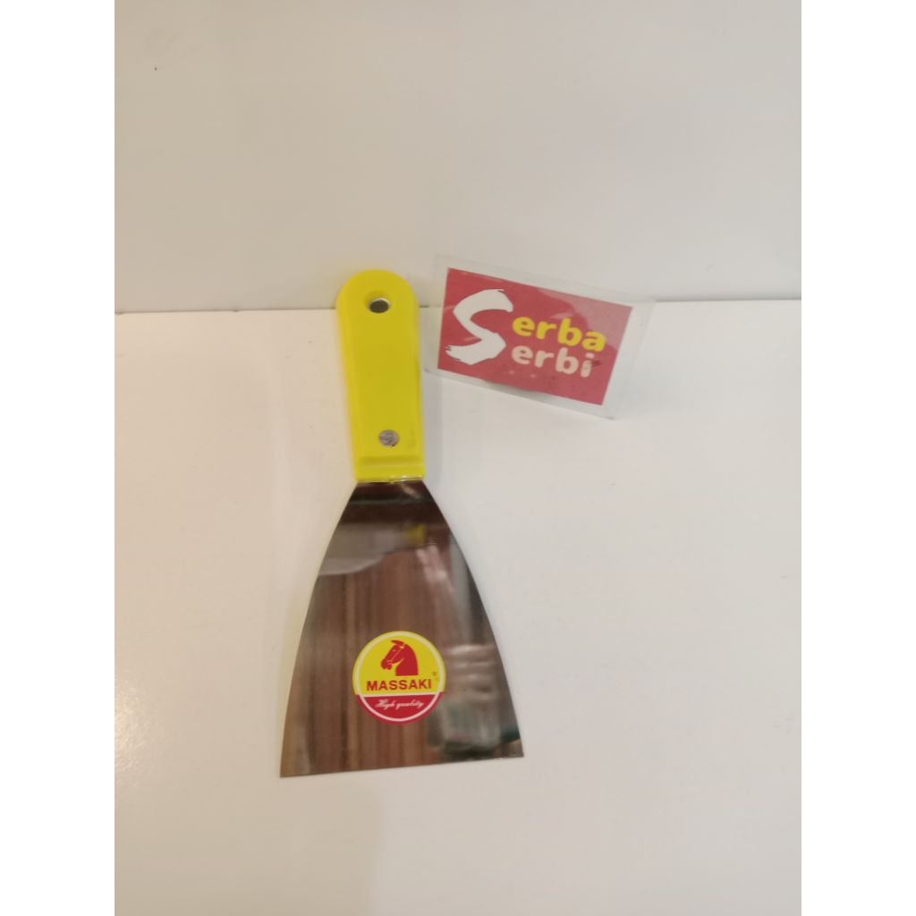 *GG.PVC SKRAP BESI*Skrap kape sendok dempul besi gagang