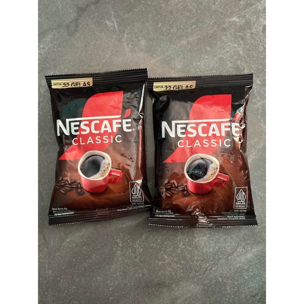 

Nescafe bubuk Clasic 45gram