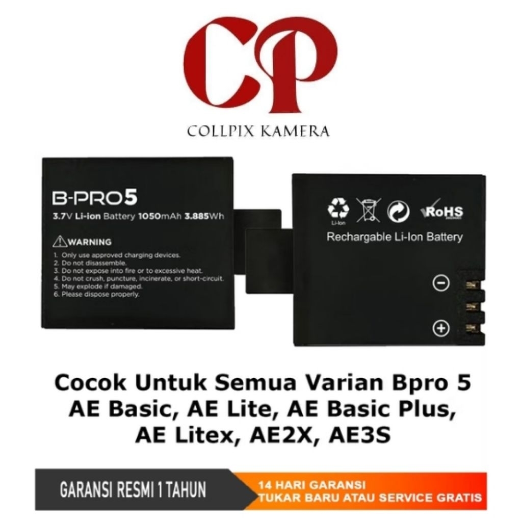 BATTERAI ORIGINAL BRICA ALPHA EDITION AKSESORIS ORI BRICA