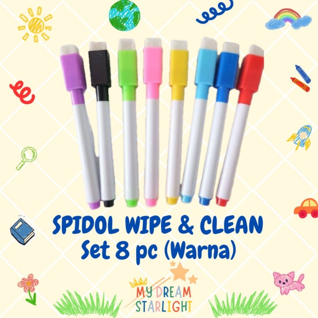 

MDS Set Spidol Warna (8pc)