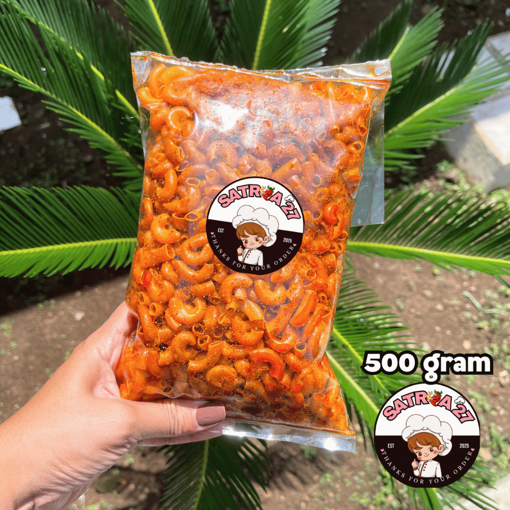 

Classica2106 Makaroni Cikruh Isi 500Gram Pedas Gurih Daun Jeruk