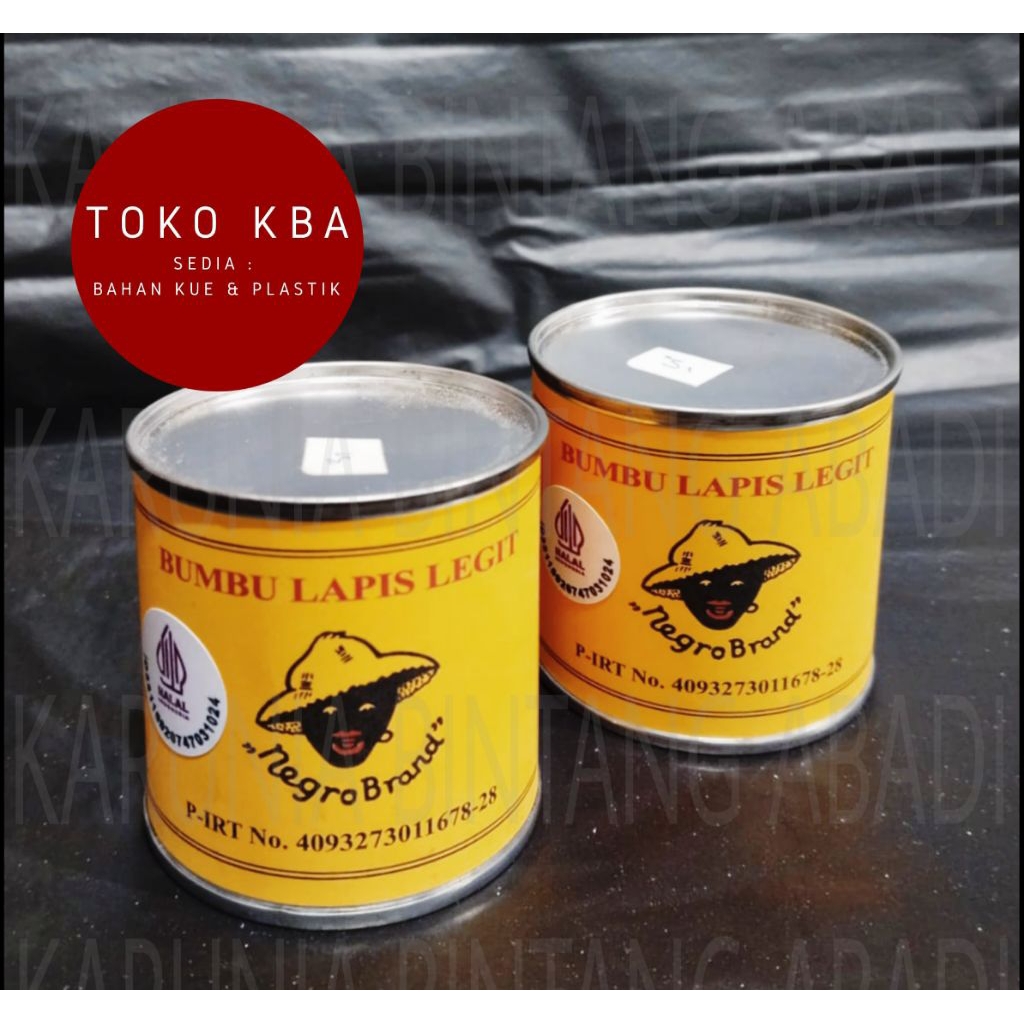 

Bumbu Lapis Legit Spekoek Negro Brand Kaleng Halal 25 gr