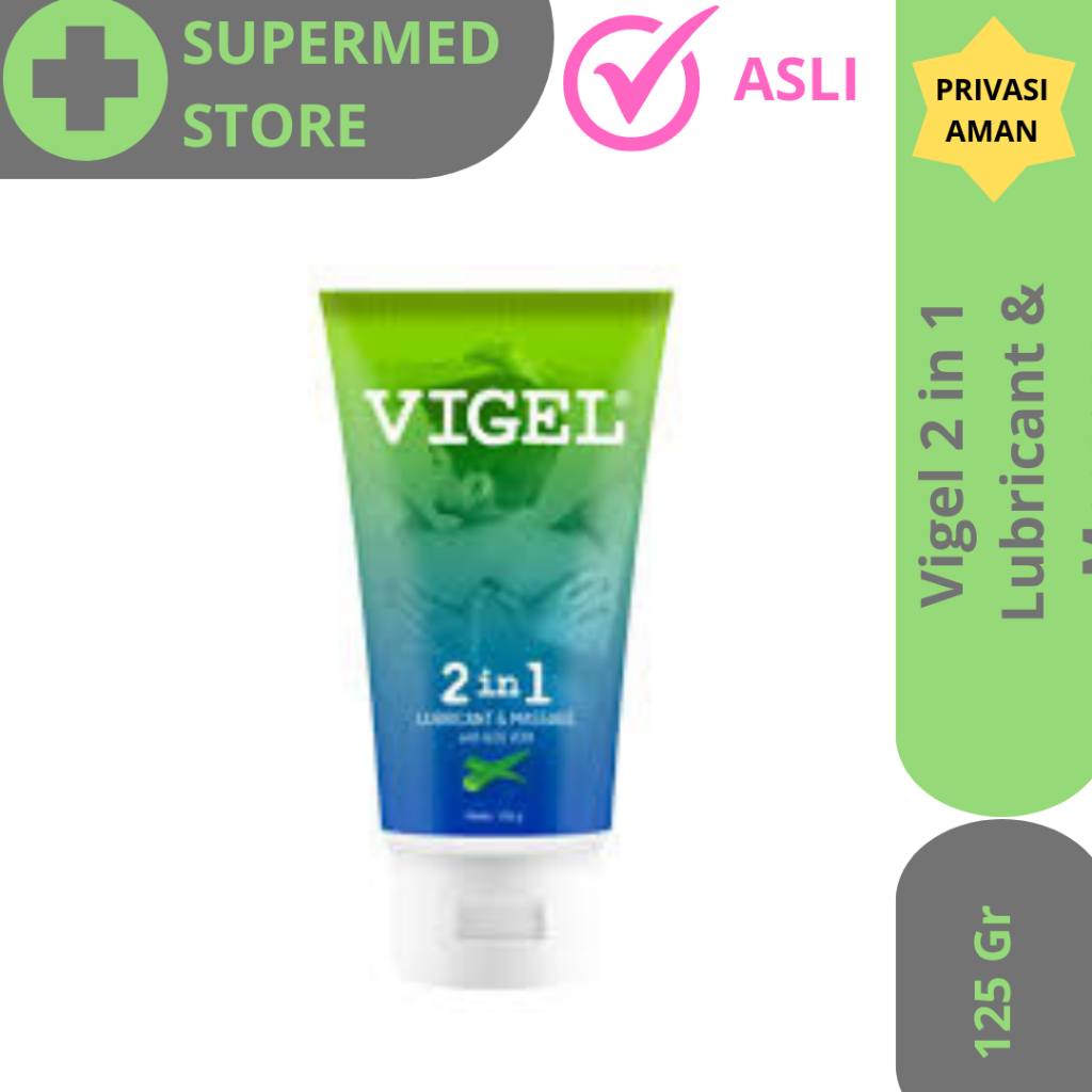 Vigel 2in1 Lubricant & Massage 125 gr / Pelumas
