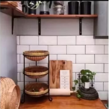 Rak bawang dan sayuran (2 susun / 3 susun)