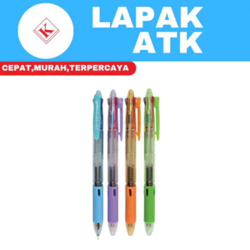 

Ball Pen / Pulpen / Pena Joyko BP-199 / Trico/ 0.7 mm/ 3 Warna/ Colors (1 PCS) ++++