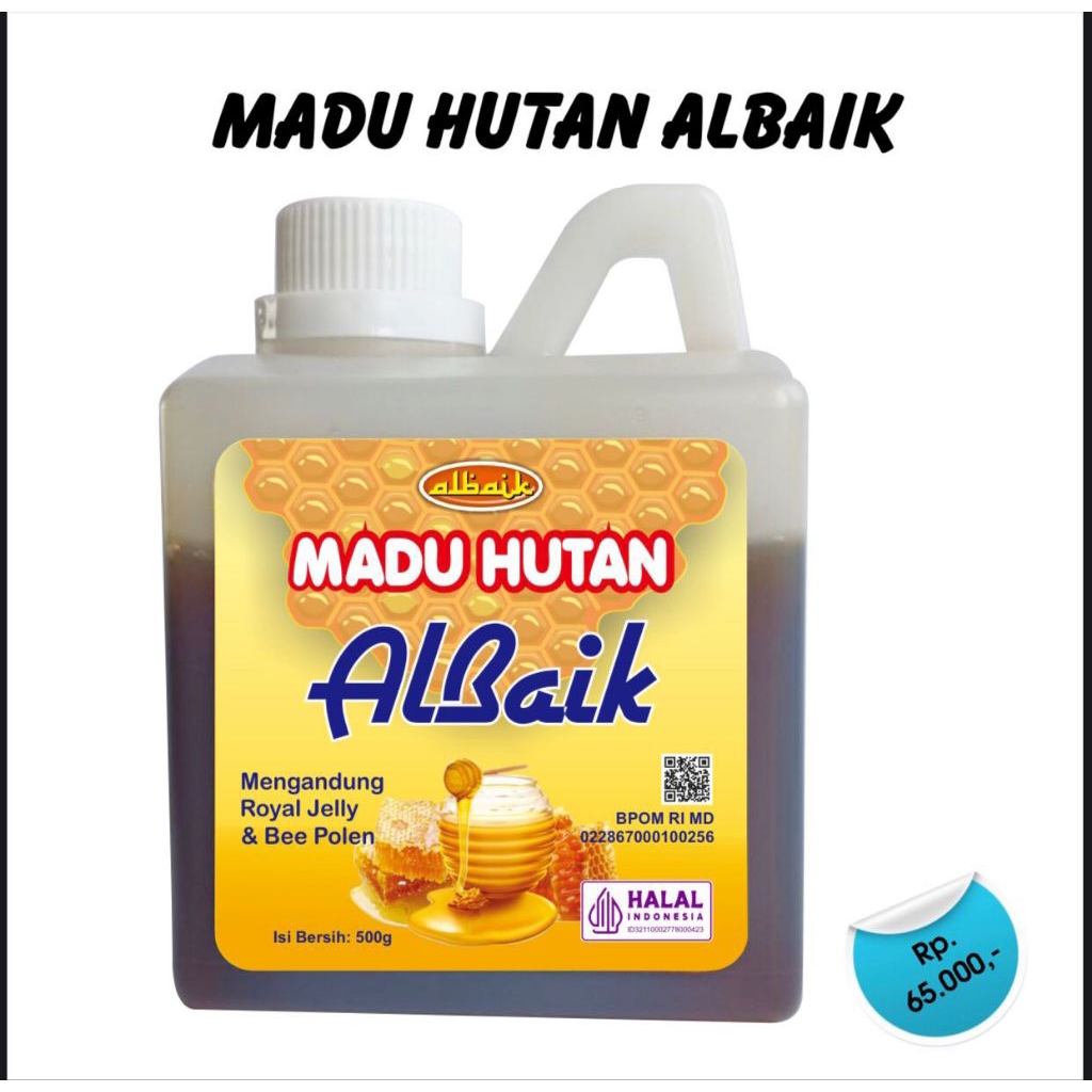 

Madu Hutan Albaik 500 gram